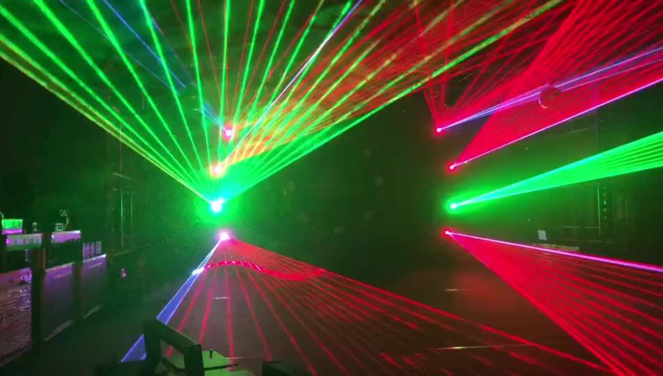 8 Watt Rgb Animation Dj Lasers Light Outdoor Beam Night Dj Laser Light Show Projector Buy