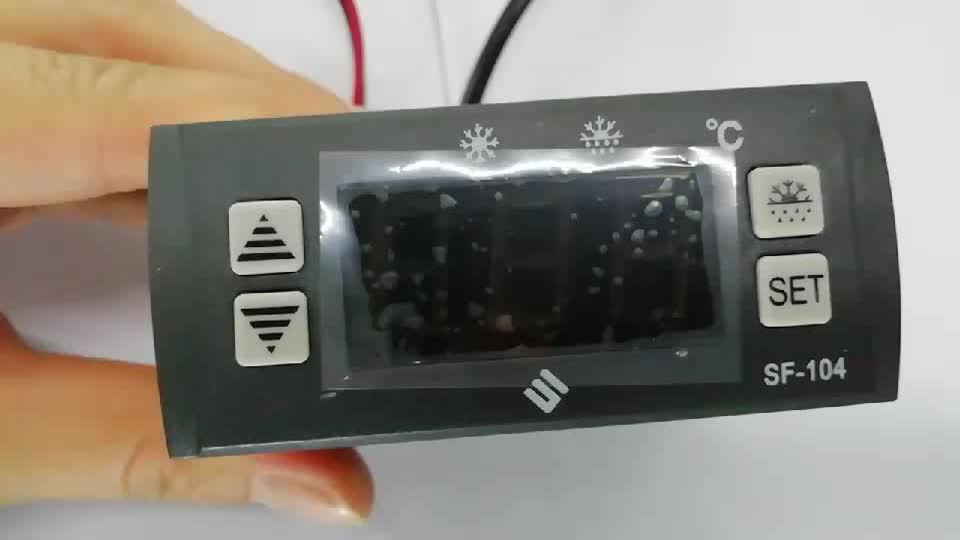 SF104 defrost temperature controller with dual input, View sf104