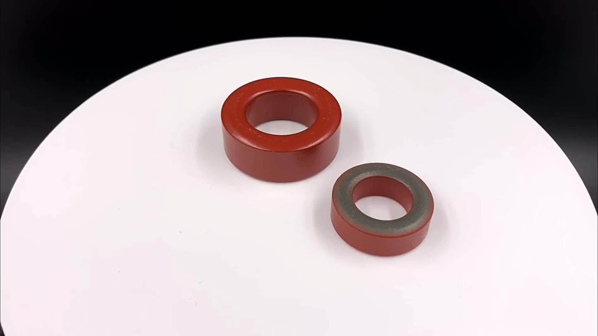 T130-2 High Permeability Toroidal Magnetic Iron Core - Buy Iron Core ...