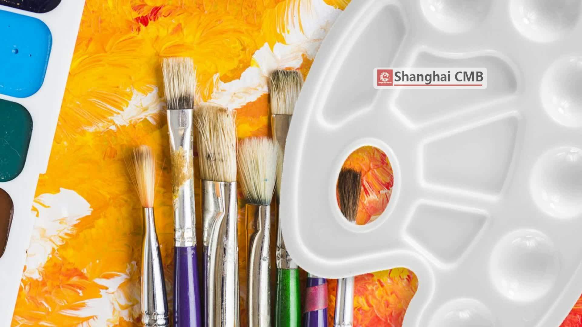 Plastic Diy Craft Professional Art Drawing Paint Palette Tray Buy