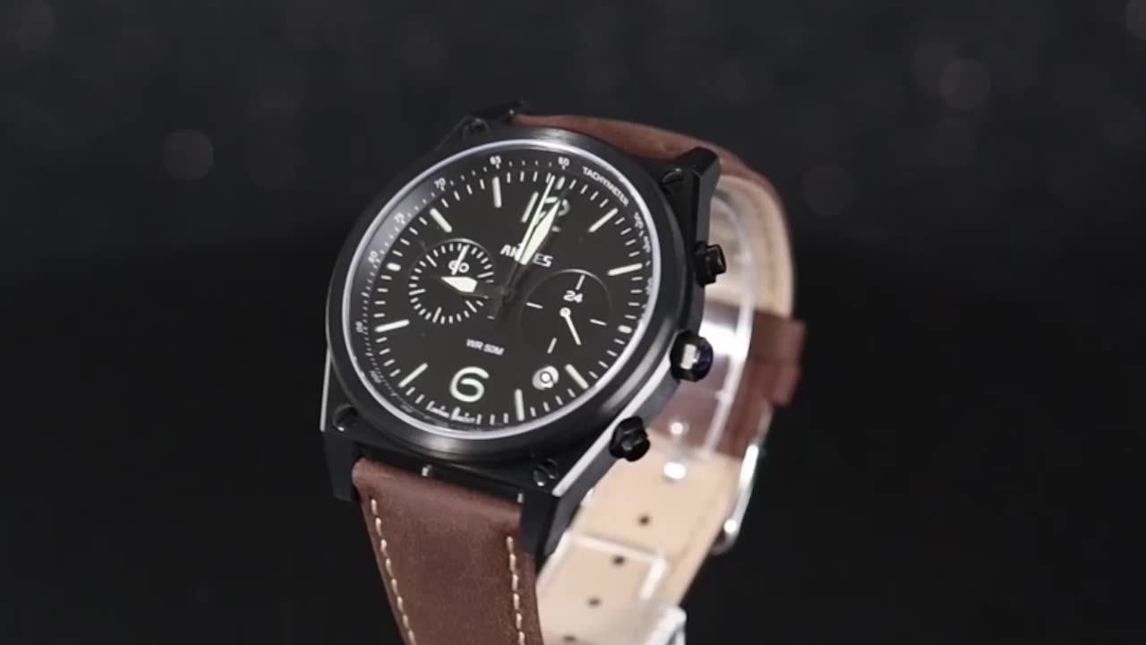 Akires Men's Chronograph Automatic Watch - Luxury & Sport