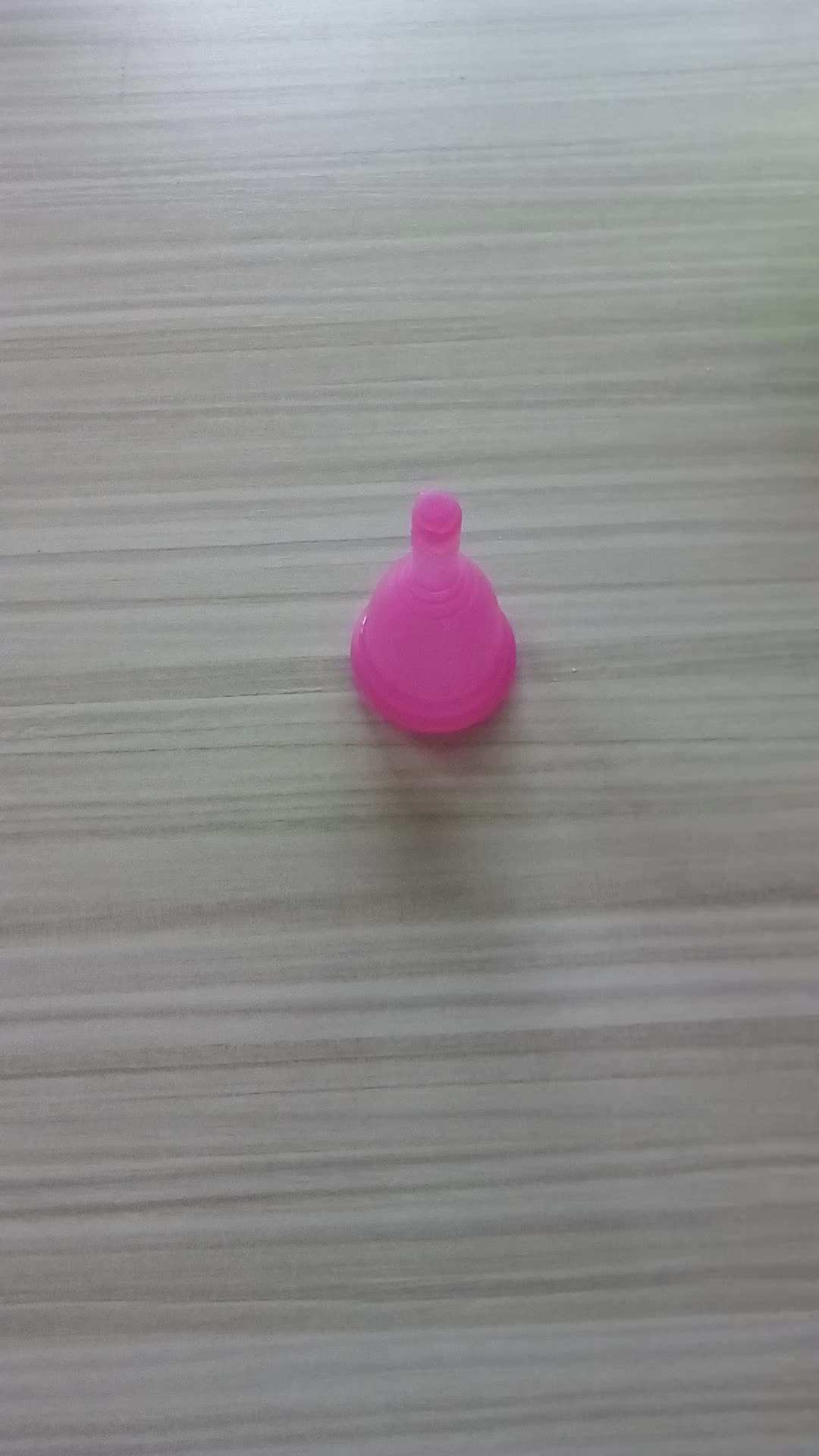 Ladies Hygiene Products Silicone Discharge Menstrual Cups With Valve