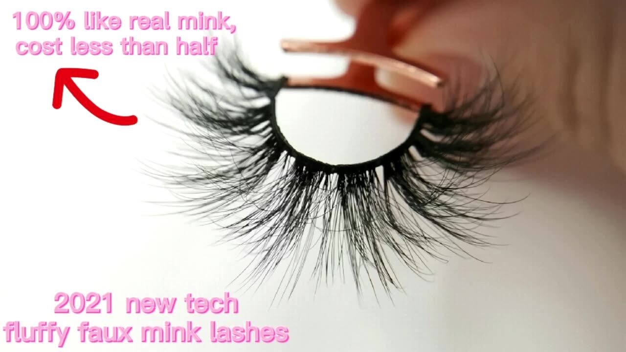 Wholesale Free Sample 3d Faux Mink Lashes Eyelashes Canada False