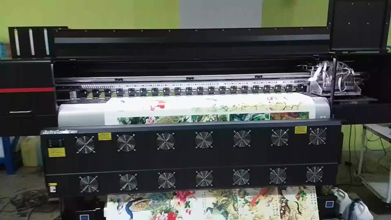 1.8m 4 Heads Large Format Signage I3200 Ecosolvent Printer Buy Used