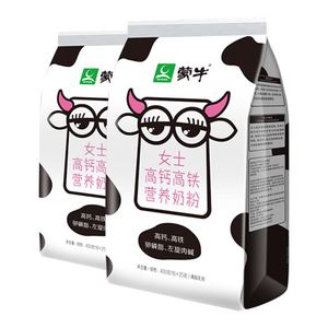 蒙牛女士奶粉高钙高铁营养牛奶粉400g*2袋