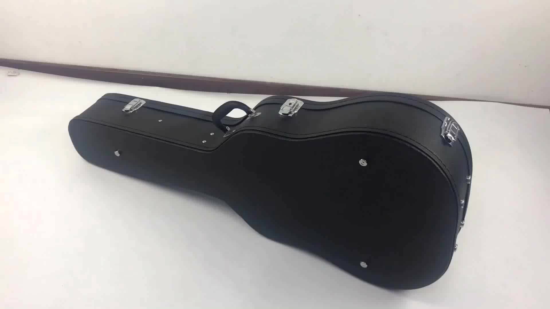 H04 Oem Custom Hard Wood Board Pu Leather Classic Guitar Case Buy