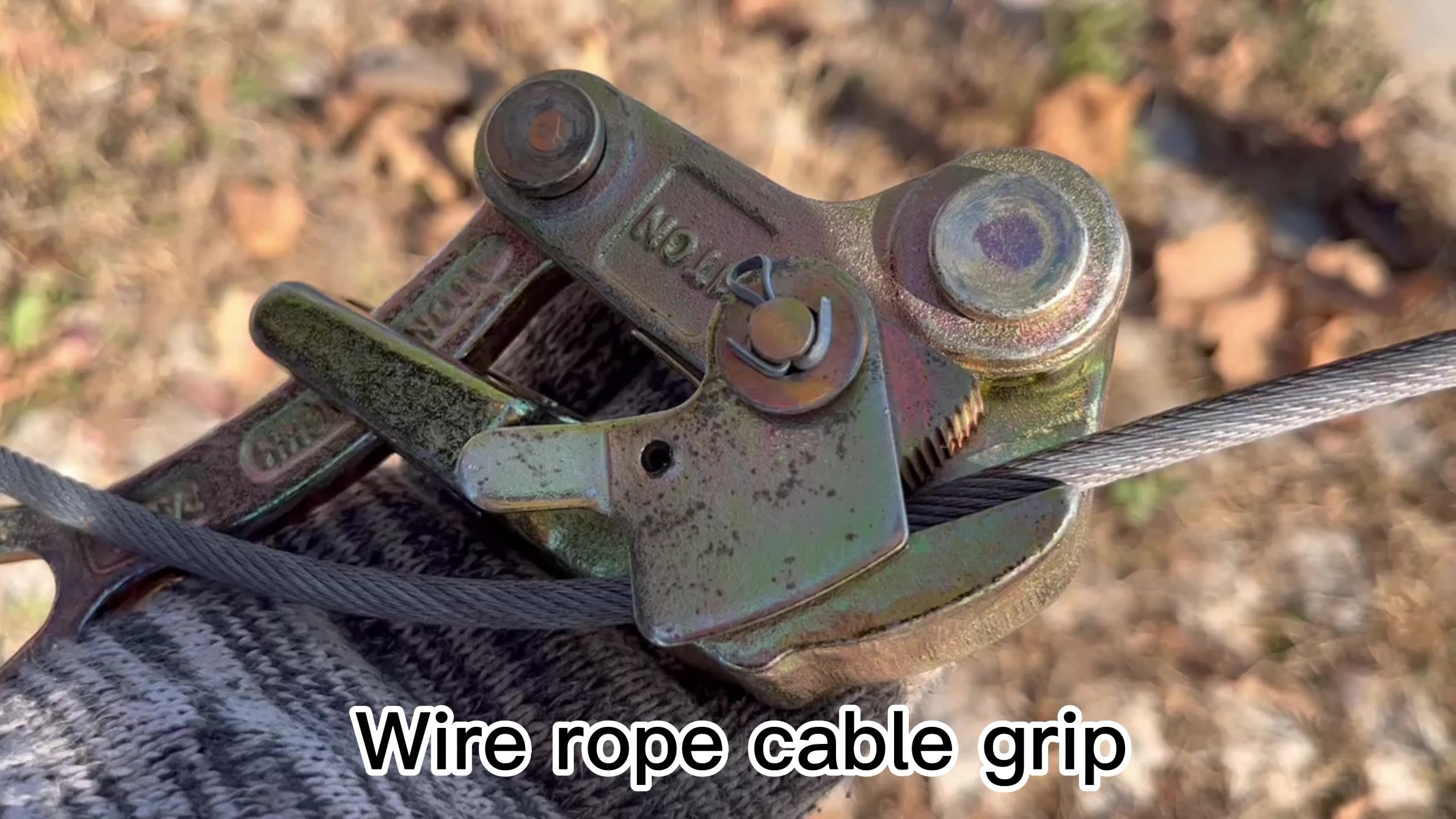 2ton Self Gripping Clamps Cable Pulling Cable Gripers Wire Cable Grip