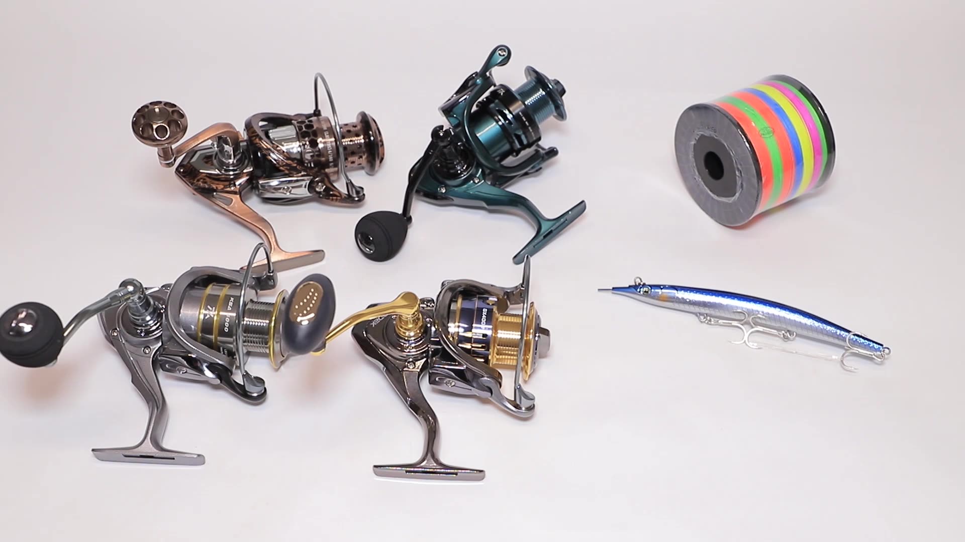 All Metal Wire Cup Fishing Reel