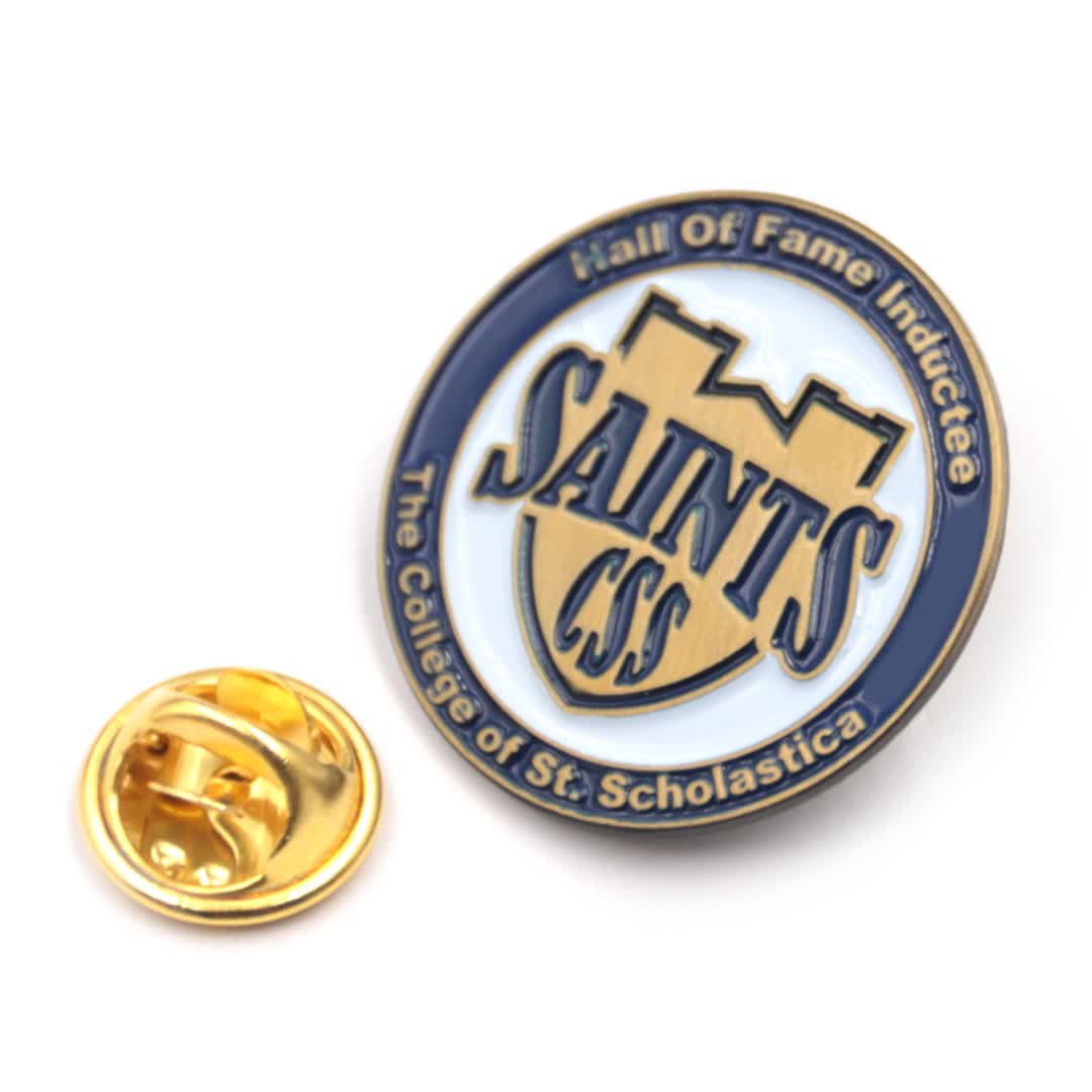 Professional Making Custom Black Nickel Security Lapel Pin Buy