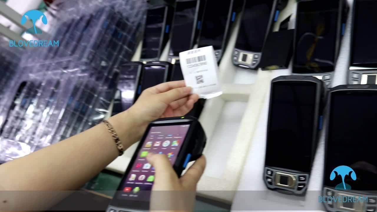 Portable Fingerprint Scanner For Law Enforcement Nfc Handheld Terminal