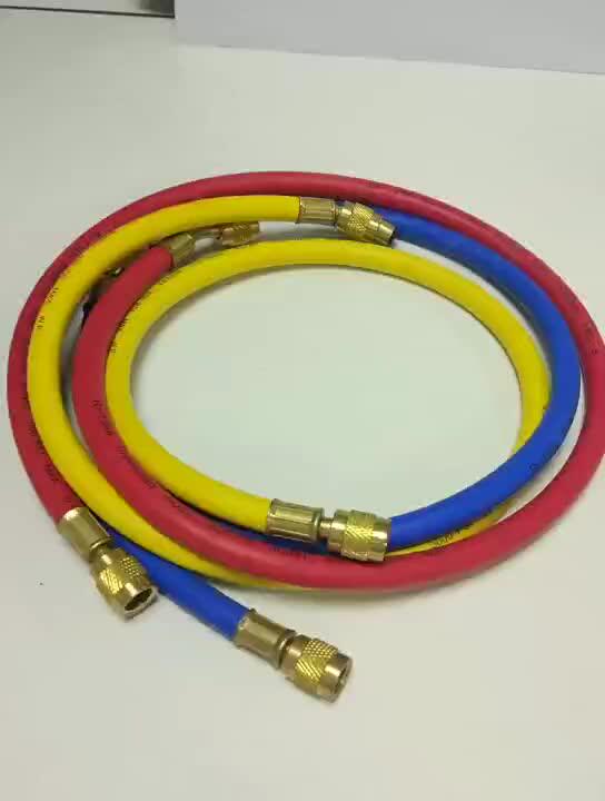 R134a R22 R410a Charging Hose Charging Rubber Hose - Buy R134a Charging ...