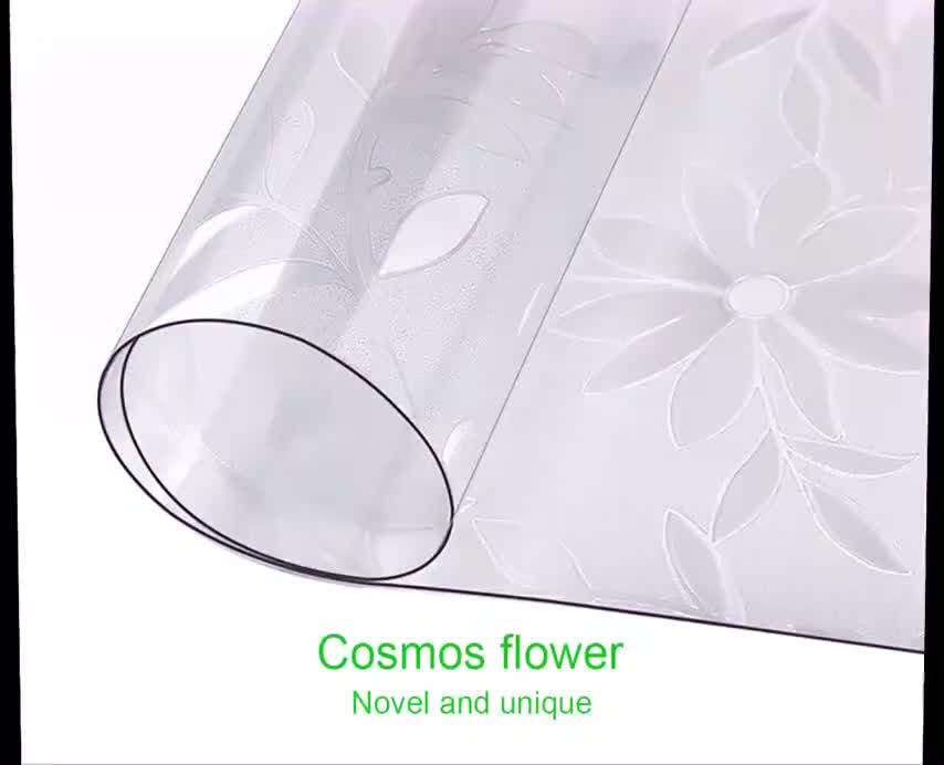 Transparent Table Mat Soft Glass Nonslip Pvc Soft Rubber Sheet Thick