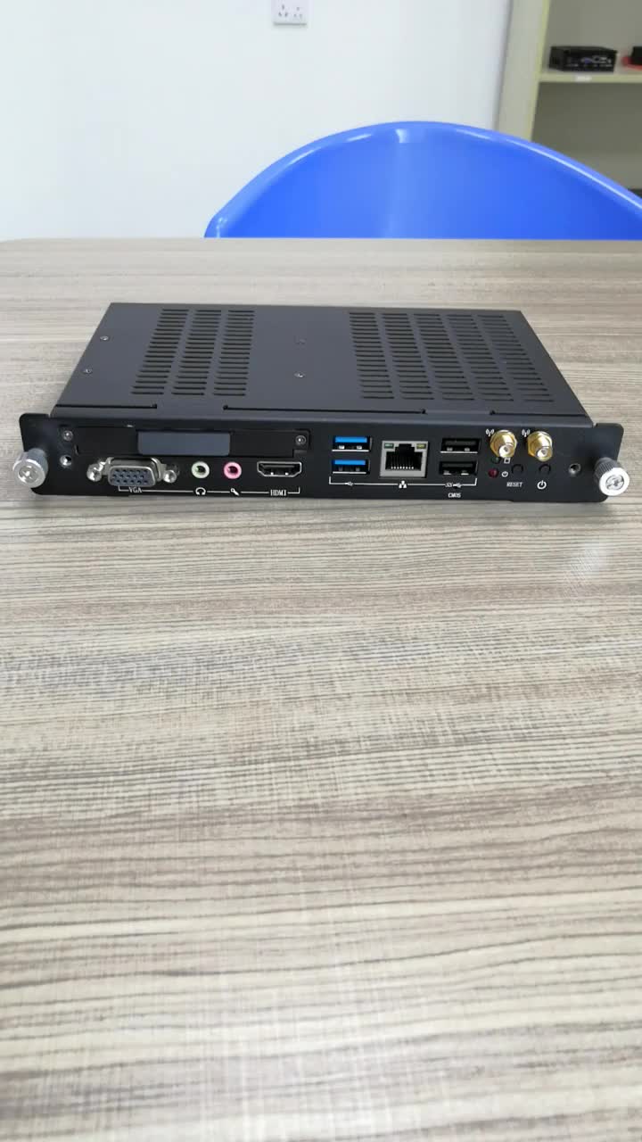 Intel Core I5 X86 Mini Desktop Pc With Ops Card For Education Video