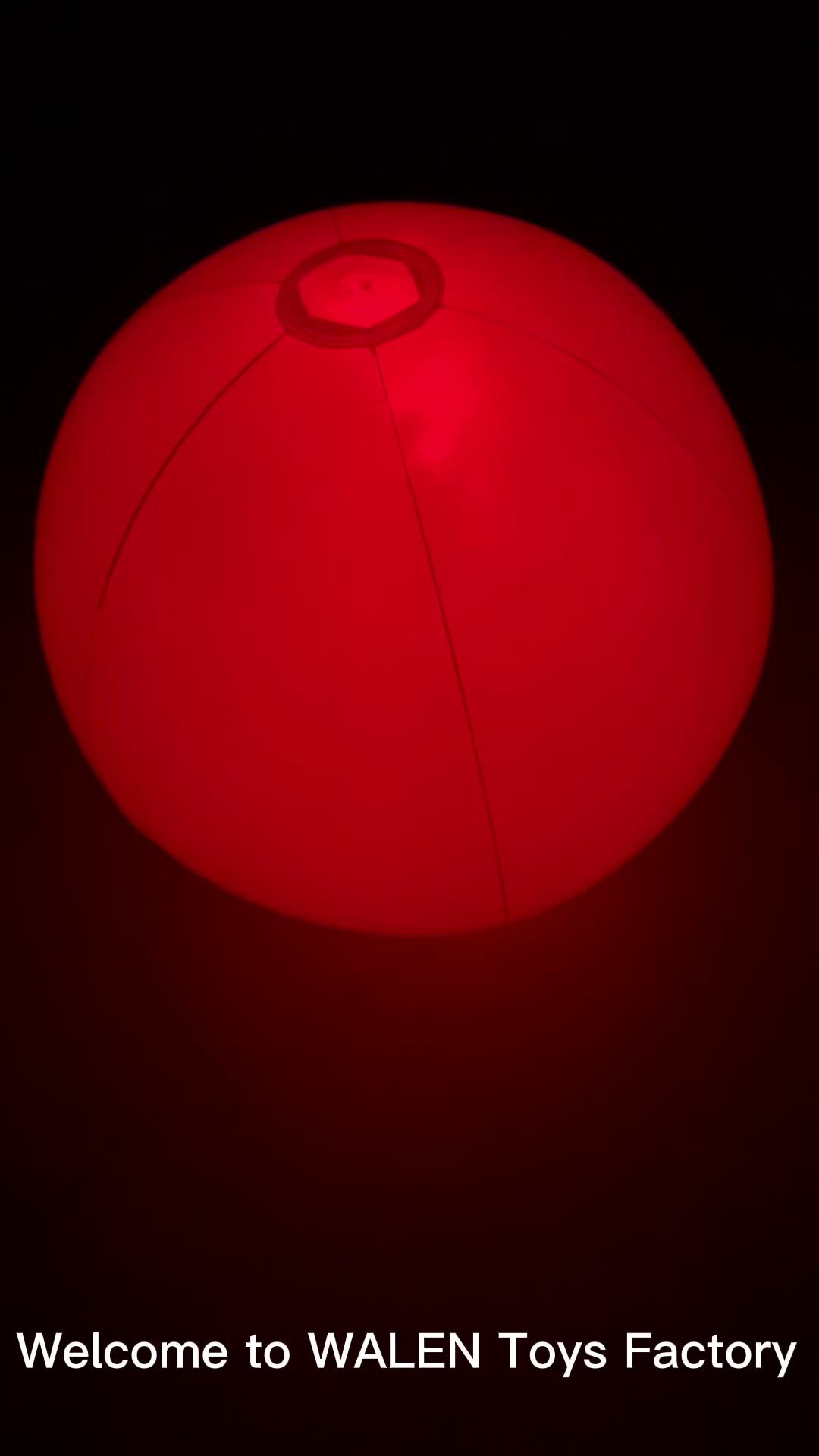 78 Inches Giant Inflatable Led Light Up Beach Ball With Remote,16