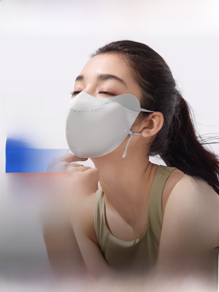 蕉下V脸防晒口罩立体SS216防紫外线软骨支撑医美防护面罩冰丝脸罩