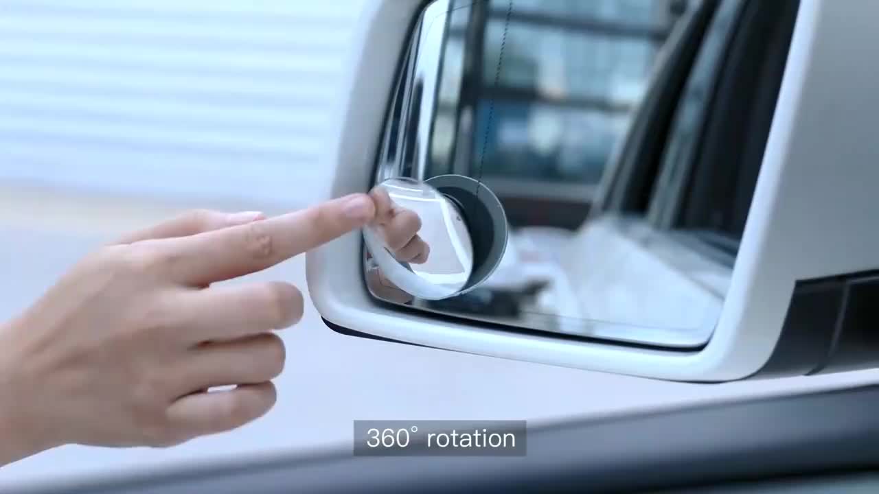 Wide Angle Round Convex Blind Spot Mirror Rear View Messaging Car Vehicle S New