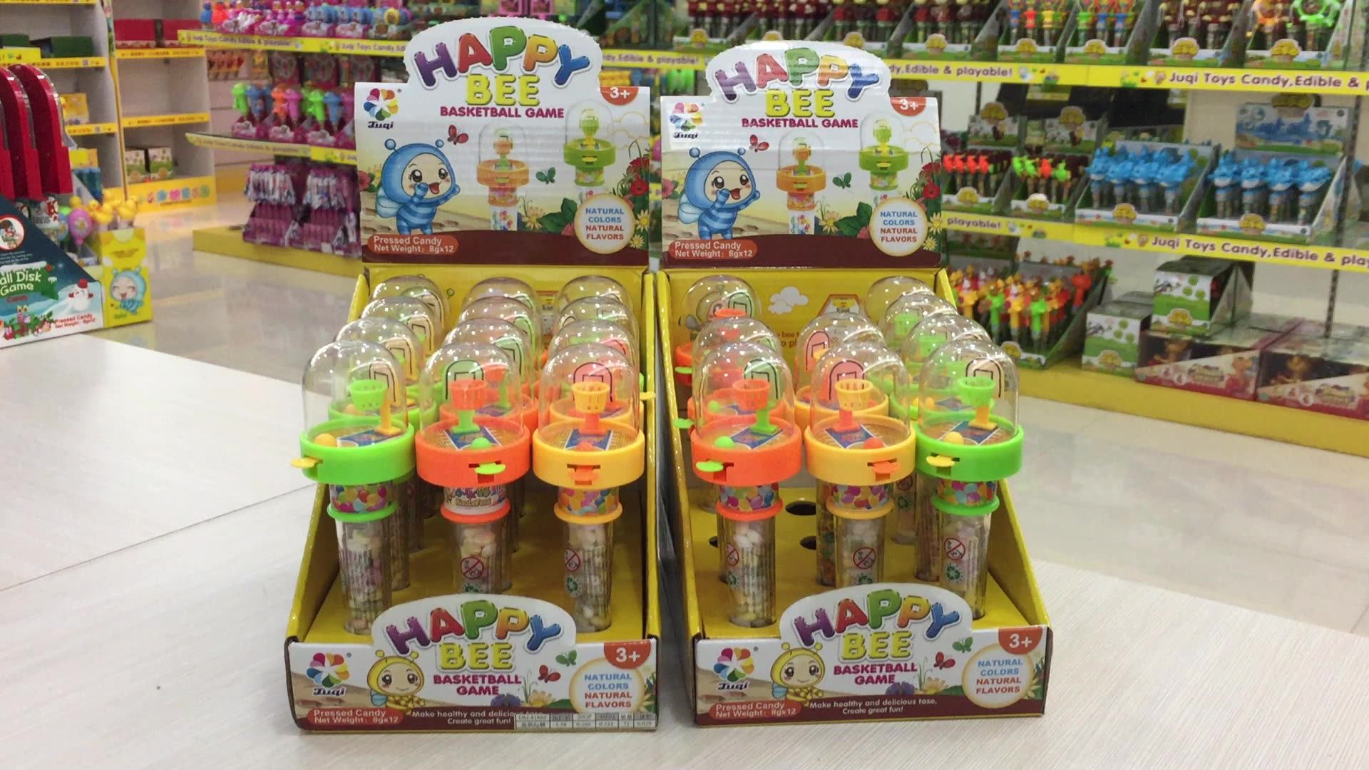 Toy Candy Funny Popular Europe Basketball Game With Candy Tube Candy
