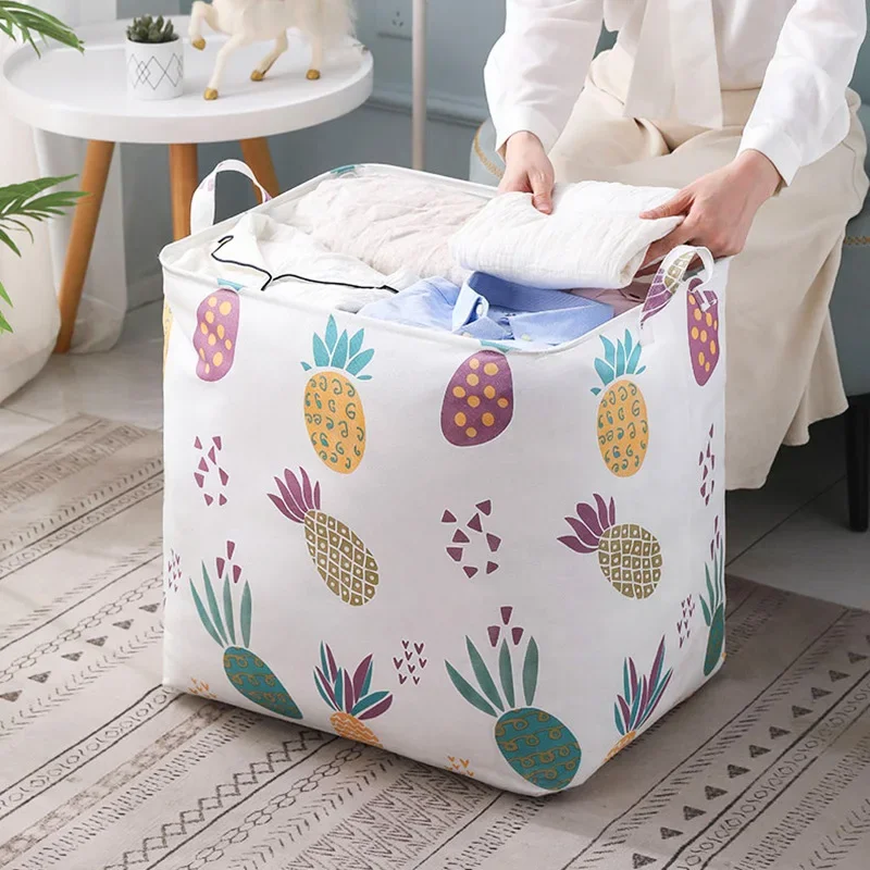 Big Mac quilt storage bag clothes storage basket foldable laundry basket waterproof moisture-proof clothes quilt storage bag