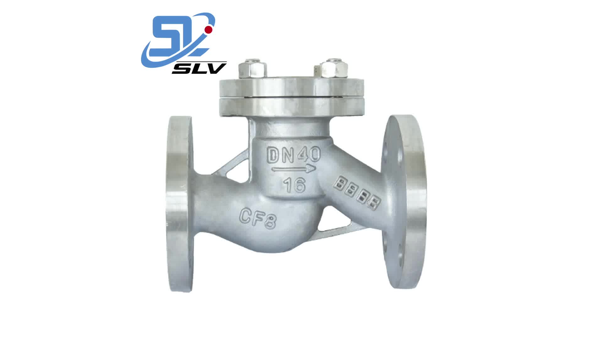 Hot Sale Antirusting Sus 304 316 316l Ss Flanged Non Return Check Valve With Counter Weight