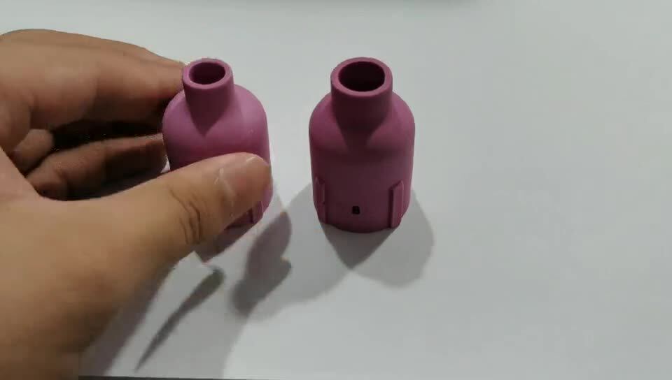 Tig Welding Ceramic Cup 57N 53N Alumina Nozzle Jumbo 6# 8# 10# 12