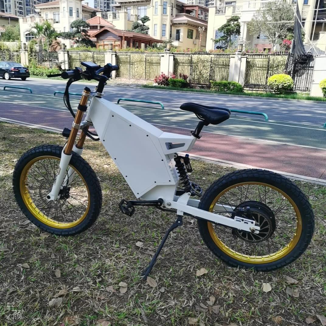 Sur Ron Ebike 3000w 5000w 8000w Full Suspension 26 Inch Fat Tire