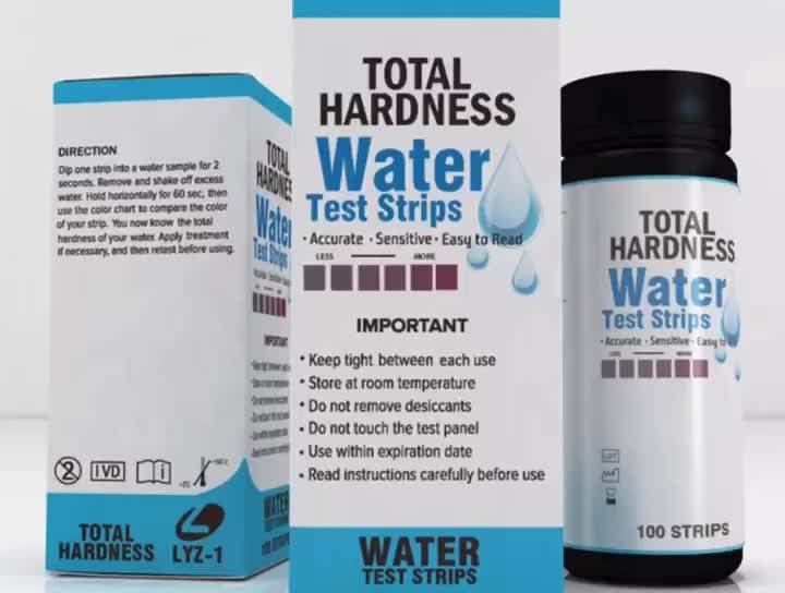 Water Test Total Water Hardness Test Strips Lyz Water Test Kit Buy