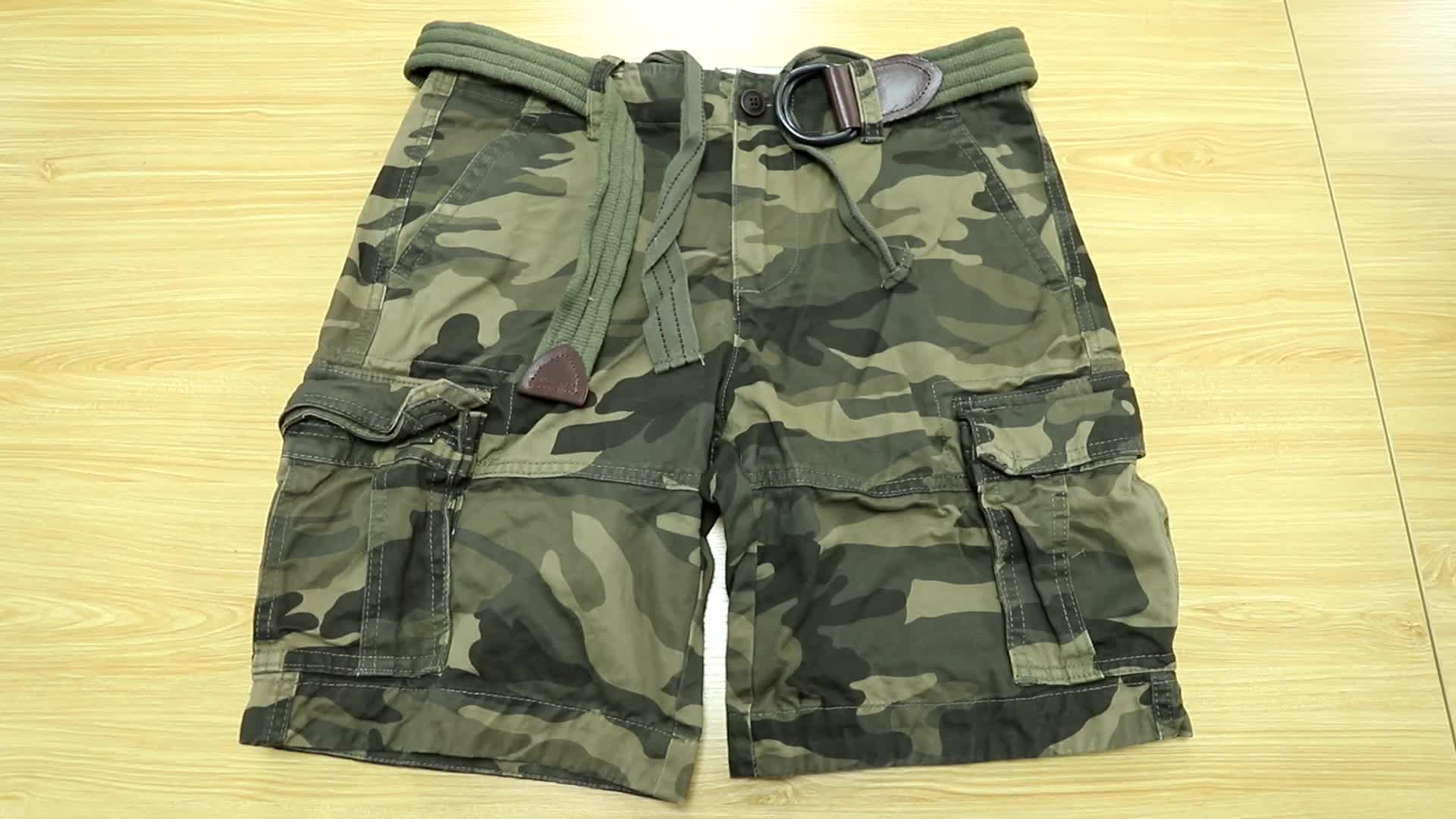 Camo Loose Fit Mens Short Shorts Wholesale Custom Running Shorts Pants ...