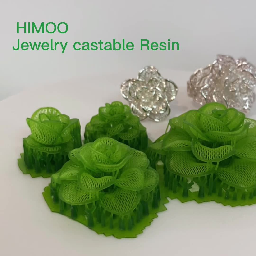 Best Jewelry Casting High Wax Resins High Accuracy Uv 405nm 3d Printer