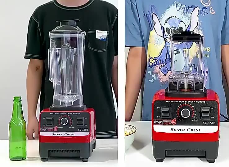 Silver Crest Commercial Kitchen Blender Fresh Orange Industrial Grinder Extractor And Smoothie