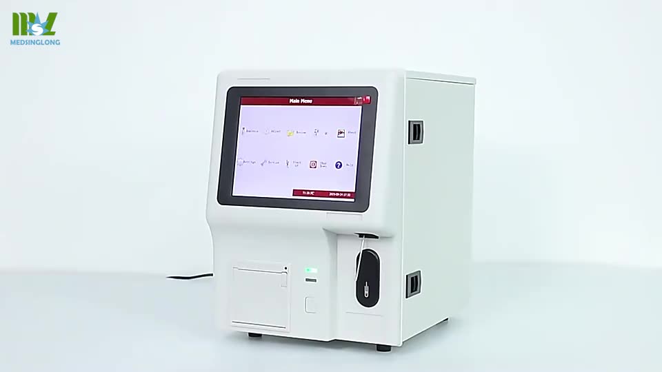 Lab Medical Equipment Fully Automated Blood Test Machine Auto Portable