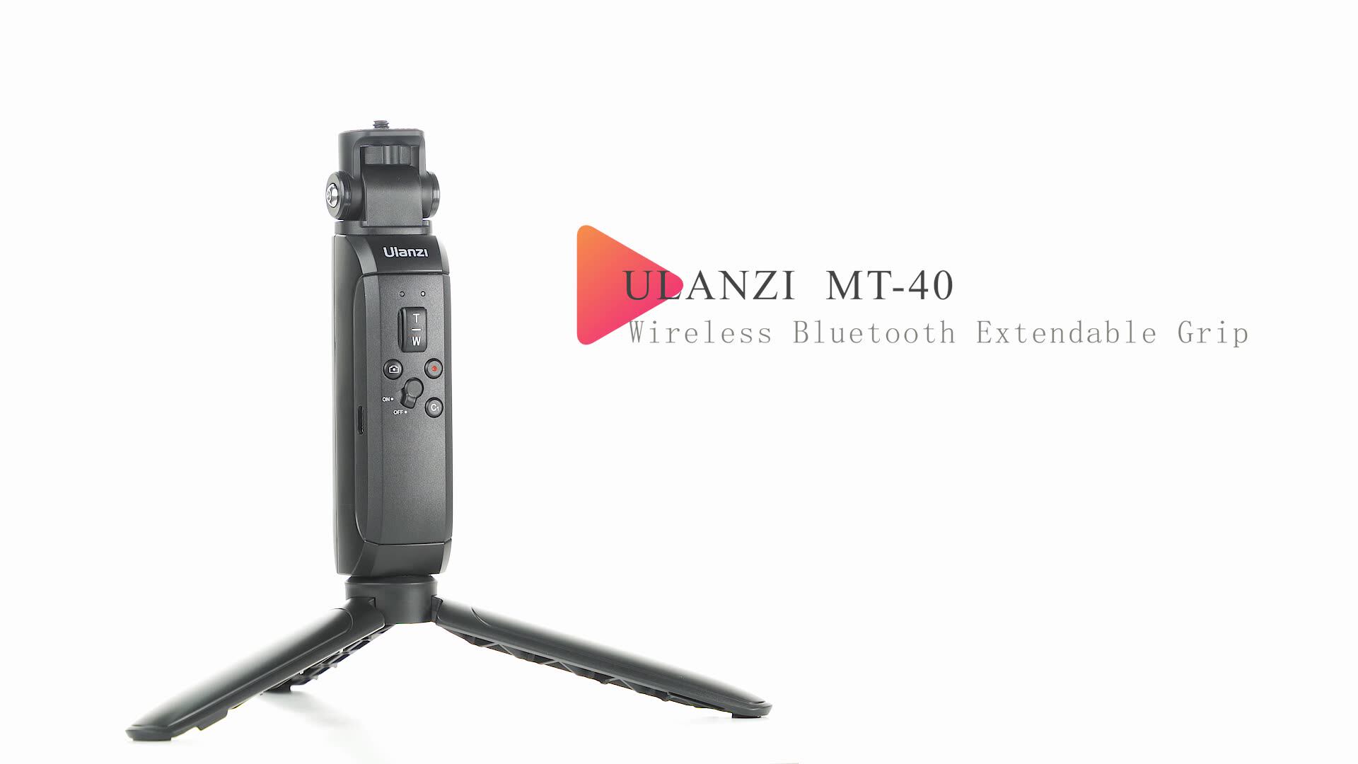 Ulanzi MT-40 Wireless Bluetooth Selfie Shooting Grip Tripod