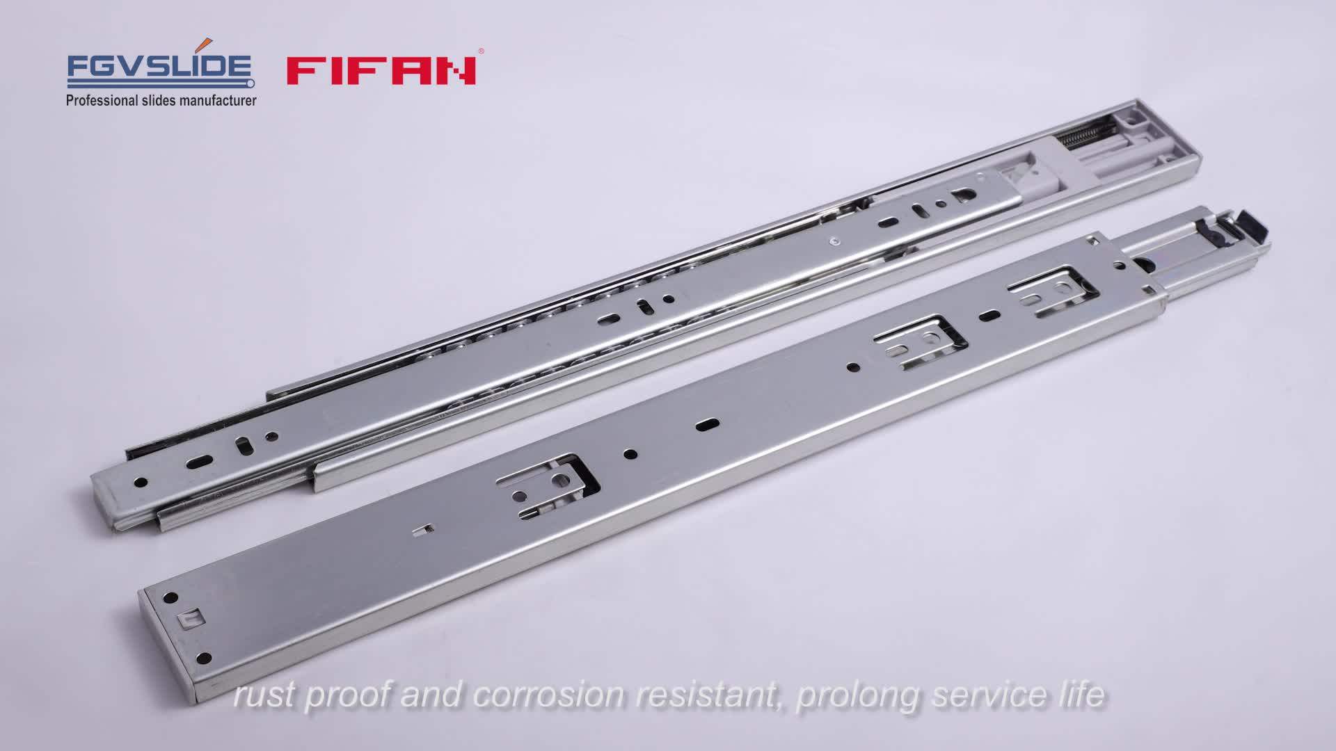 45mm Soft Closing Kitchen Dtc Drawer Slides Side Mount Buy