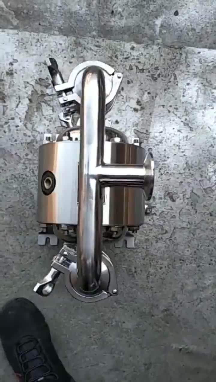 Qbw Stainless Steel 304/316 Sanitary Pneumatic A.o.d.d. Diaphragm Pump