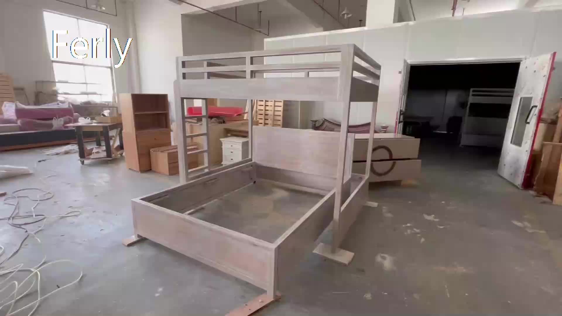 Luxury Modern Bedroom Furniture Set Kids' Beds Children Bunk Bed