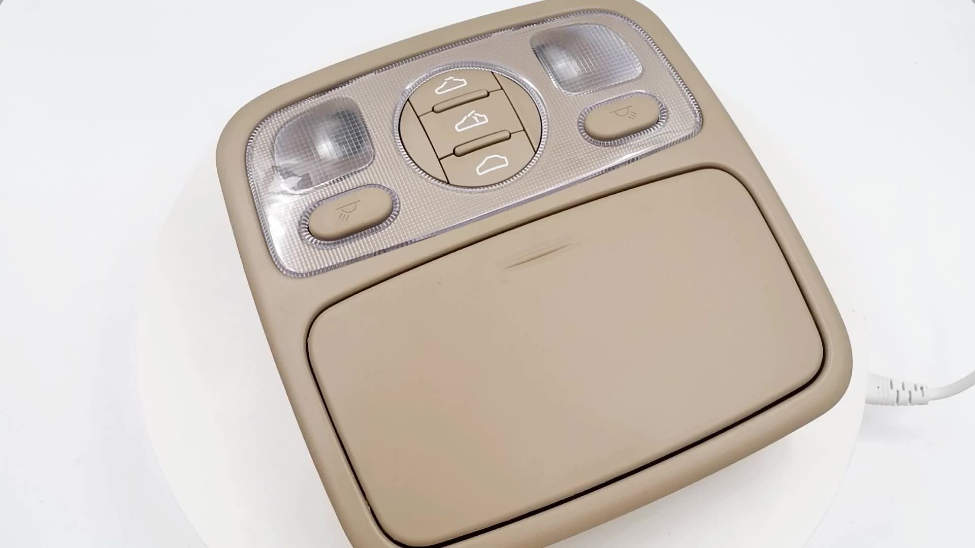 Sunroof Overhead Console Roof Lamp Light Sunroof Switch Glasses Case