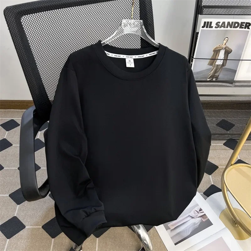 Autumn Japanese brand solid color base body-friendly long-sleeve…