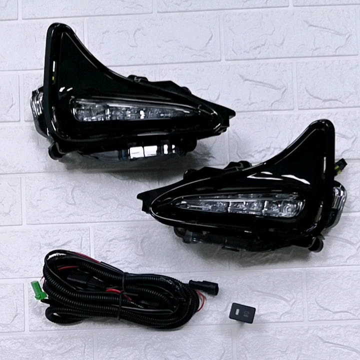 Clear Led Fog Lights For Corolla 2016 2017 2018 Driving Front Bumper