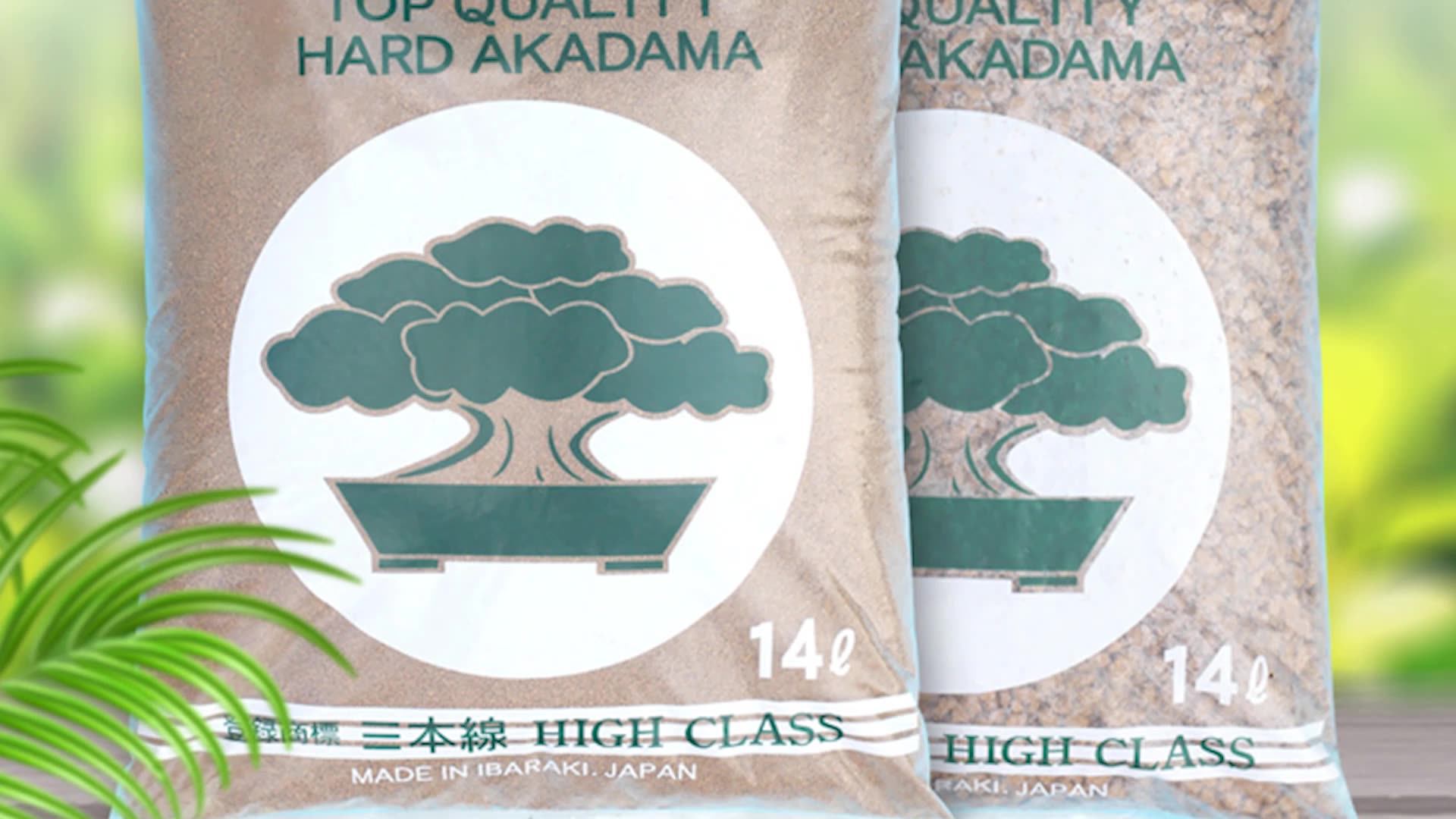 Triple Line Top Quality Hard Akadama Japanese Bonsai Soils