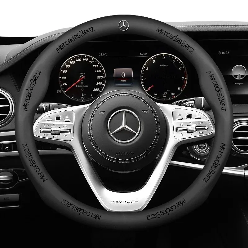 Direct selling Mercedes-Benz special steering wheel cover C- class E-class A- class E300L GLA GLC GLB GLE car handle cover