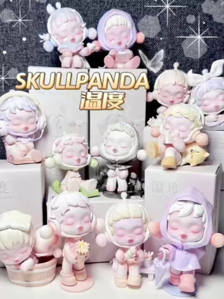 SKULLPANDA BABY 卷 草 2023 展示会 限定品 Popmart 2023 new