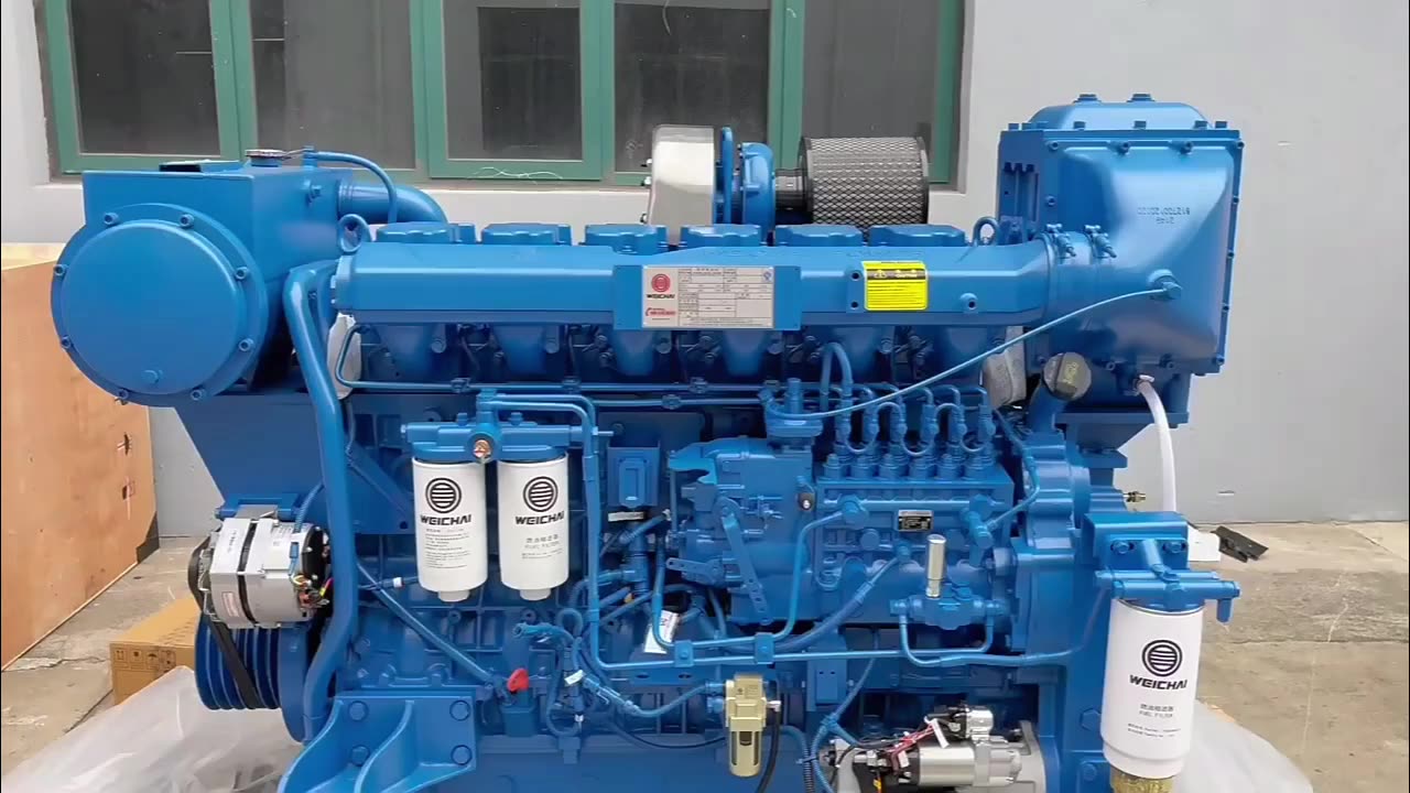 Weichai Wp13 Series Water Cooled Diesel Marine Engine Wp13c50018 For