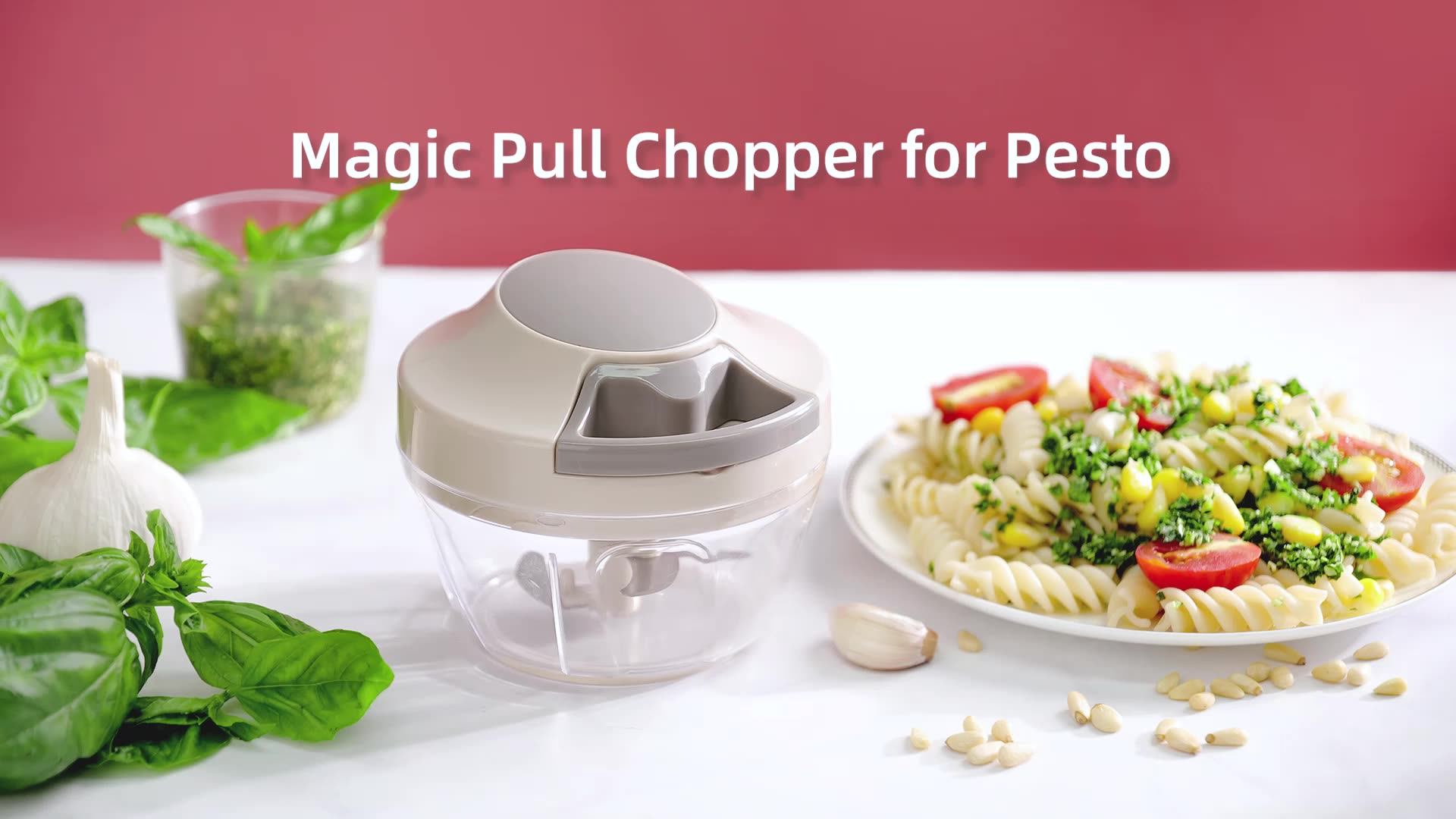 Oem Handy Hand Powered Food Chopper Stainless Steel Pull Chopper Buy
