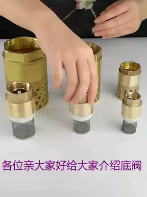 4 6 minutes 1 inch brass bottom valve water pump valve check valve water check valve check valve check valve internal thread pump flower basket