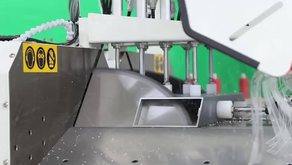 Double Head Angle Cut 45 Degree Band Saw Machine For Aluminum Profile