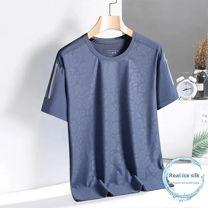 Thin breathable quick dry elastic summer silk sports camouflage…