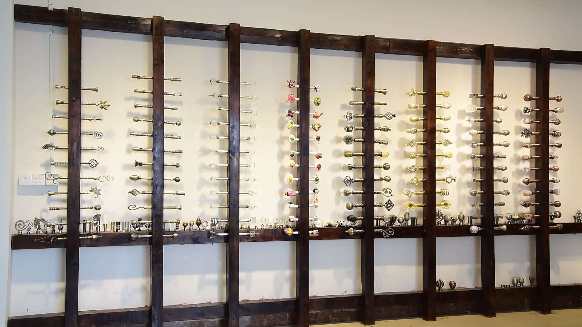 Length 6m Curtain Pole Stainless Steel Curtain Rod Brackets German High