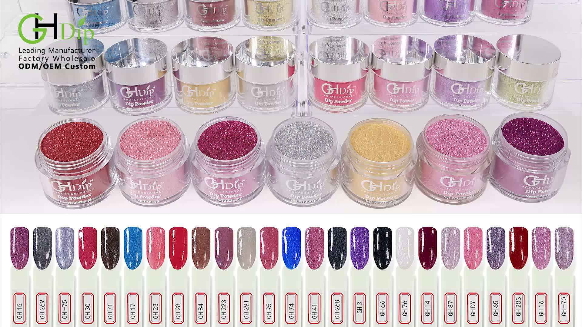 Wholesale Shine Glitter Powder Gel Nails Dip Acrylic System Glitter 