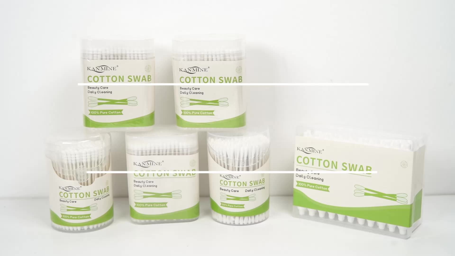 Hot Sale Round And Spiral Head Soft And Safety Cotton Buds Qtips Baby Q