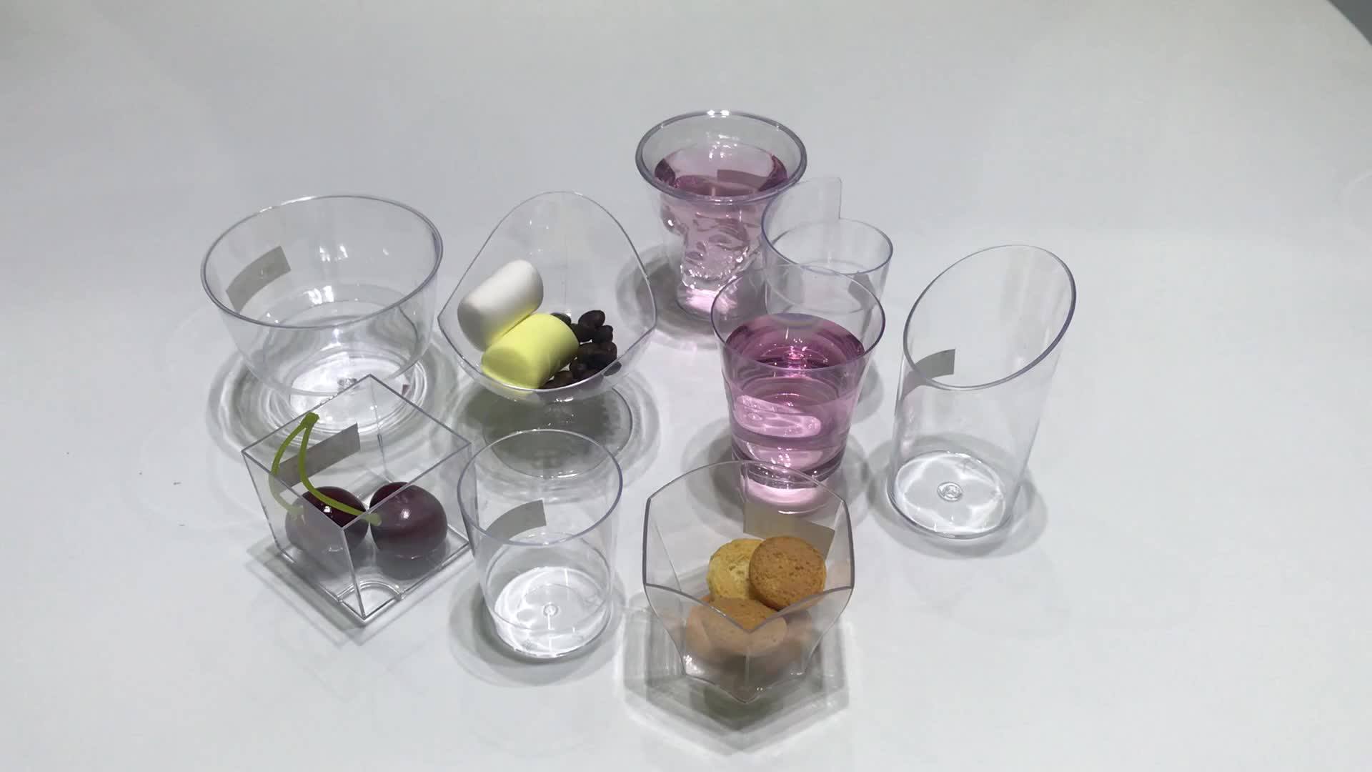 170ml Biodegradable Mini Glass Dessert Cups Buy Mini Dessert Cups