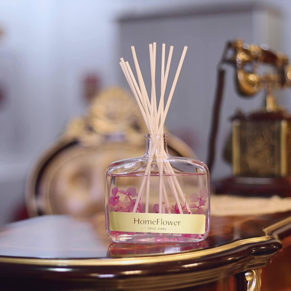 New Arrival 350ml Artificial Flower Fragrance Reed Diffuser Gift Set
